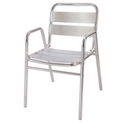 Aluminum Arm Chair Five Strips